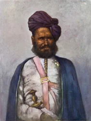 Een koninklijke dienaar van Rajgarh